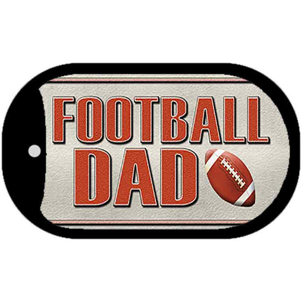 Football Dad Wholesale Novelty Metal Dog Tag Necklace