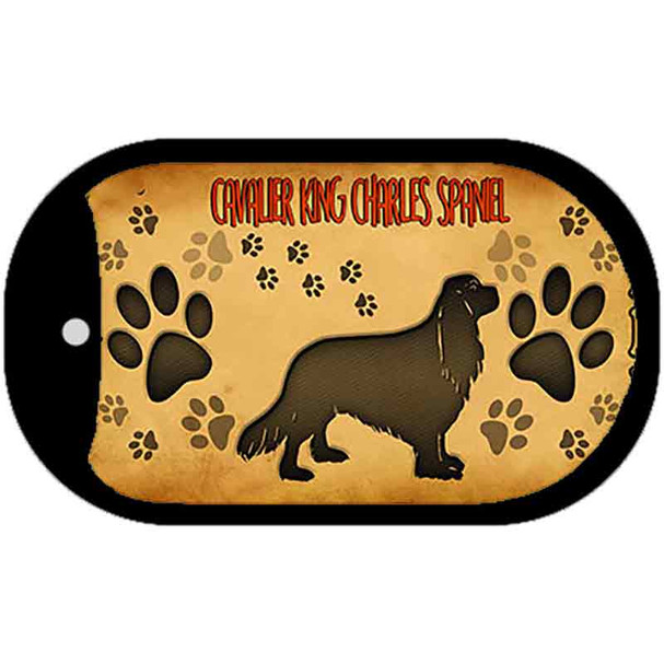 Cavalier King Charles Spaniel Wholesale Novelty Metal Dog Tag Necklace DT-10436