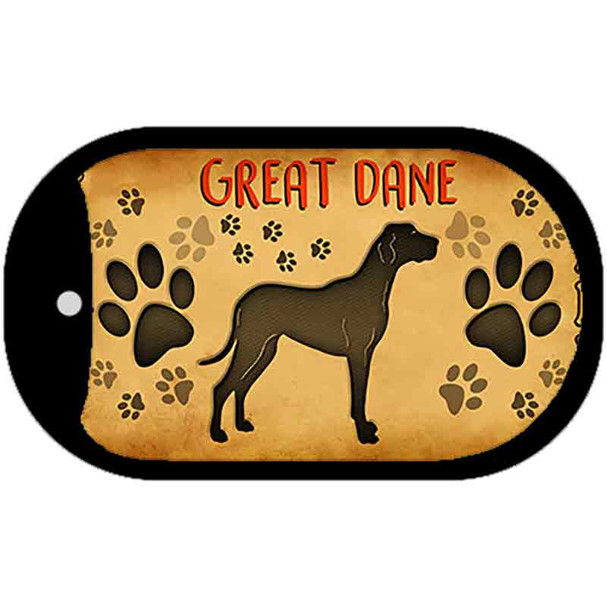 Great Dane Wholesale Novelty Metal Dog Tag Necklace DT-10447