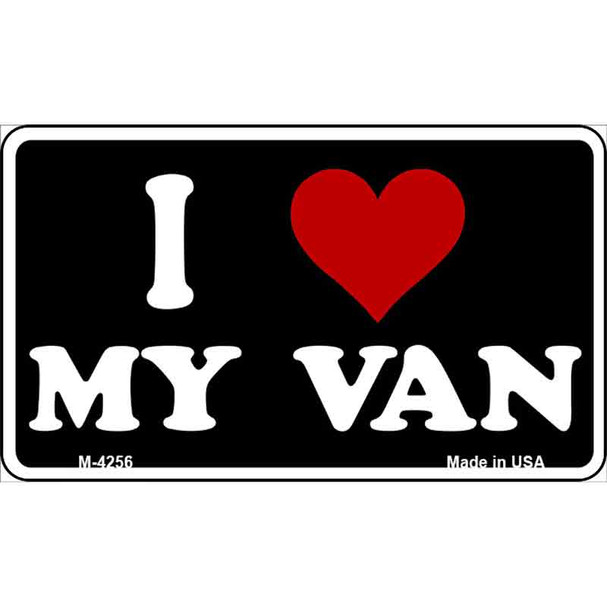 I Love My Van Wholesale Novelty Metal Magnet M-4256