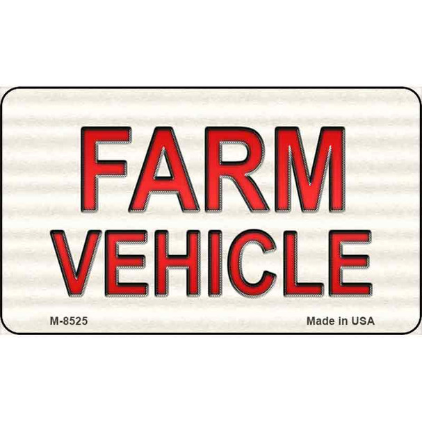 Farm Vehicle Wholesale Novelty Metal Magnet M-8525