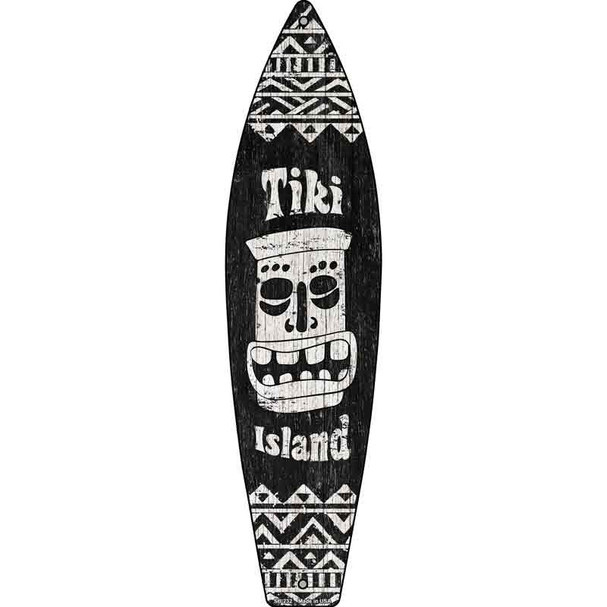 Tiki Island Wholesale Novelty Metal Surfboard Sign