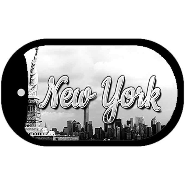 New York Statue of Liberty Wholesale Novelty Metal Dog Tag Necklace