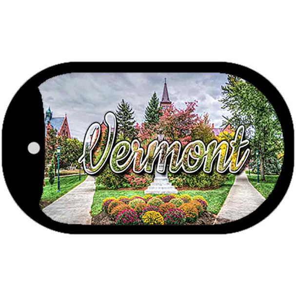 Vermont State Building Wholesale Novelty Metal Dog Tag Necklace