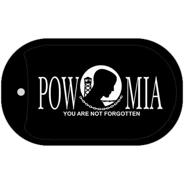 POW MIA Not Forgotten Wholesale Novelty Metal Dog Tag Necklace