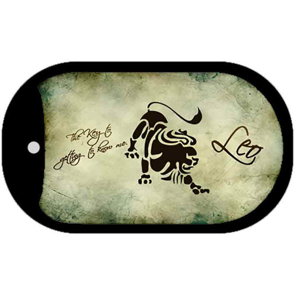 Leo Zodiac Wholesale Novelty Metal Dog Tag Necklace