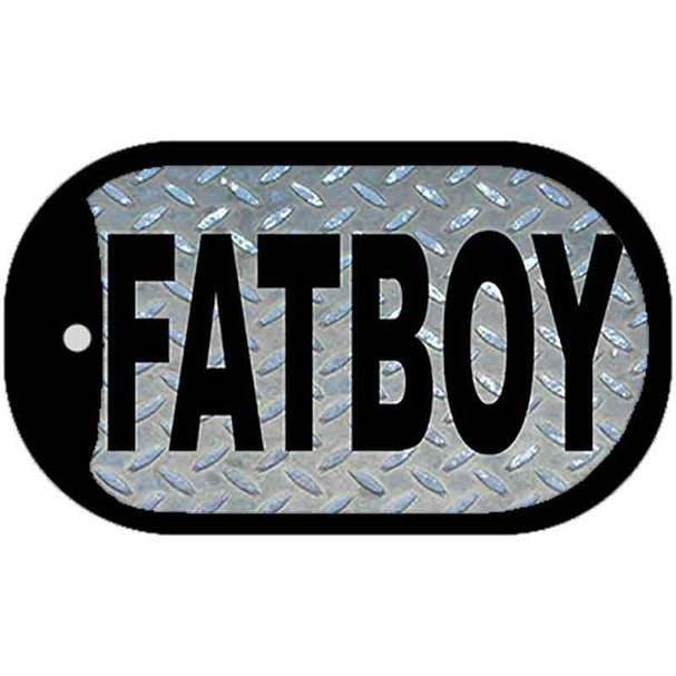 Fatboy Diamond Wholesale Novelty Metal Dog Tag Necklace