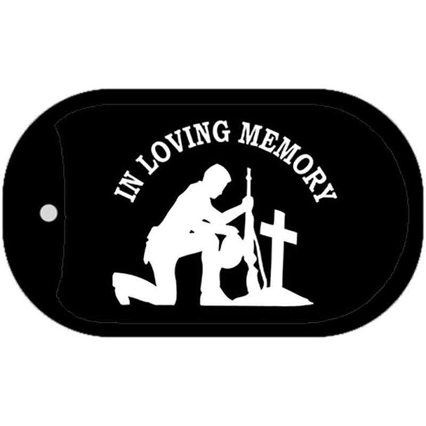 In Loving Memory Cross Wholesale Novelty Metal Dog Tag Necklace