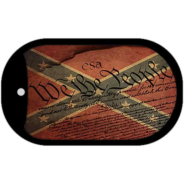 We The People Confederate Wholesale Novelty Metal Dog Tag Necklace