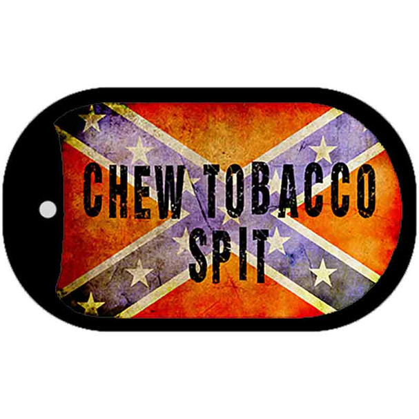 Chew Tobacco Spit Wholesale Novelty Metal Dog Tag Necklace