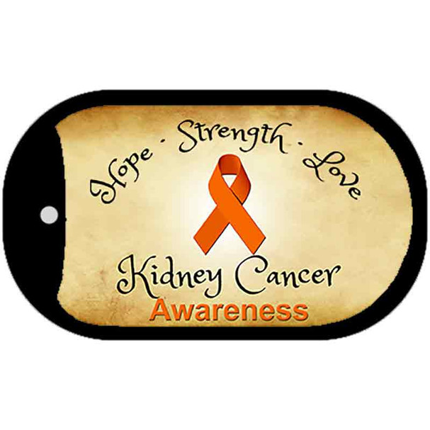 Kidney Cancer Wholesale Novelty Metal Dog Tag Necklace