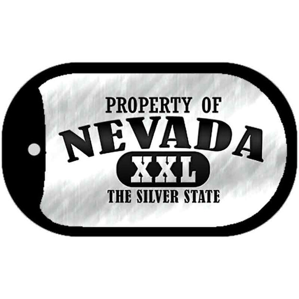 Property Of Nevada Wholesale Novelty Metal Dog Tag Necklace