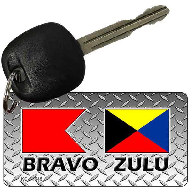 Bravo Zulu Wholesale Novelty Metal Key Chain