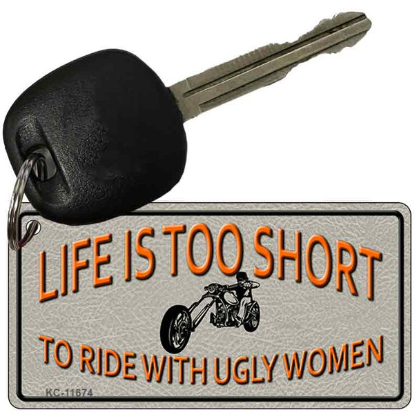 Life Is Too Short Wholesale Novelty Metal Key Chain
