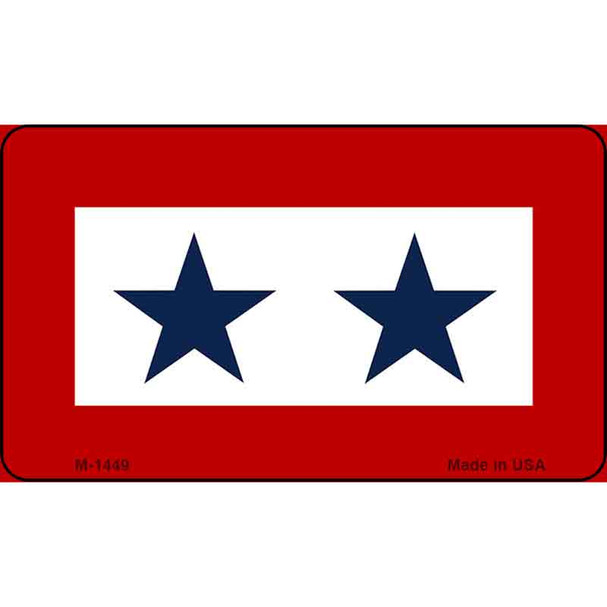 Blue Star Two Wholesale Novelty Metal Magnet M-1449