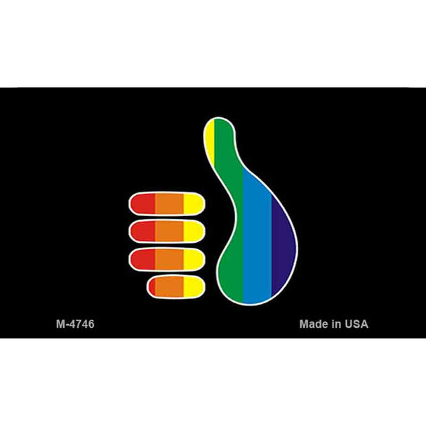 Thumbs Up Rainbow Wholesale Novelty Metal Magnet