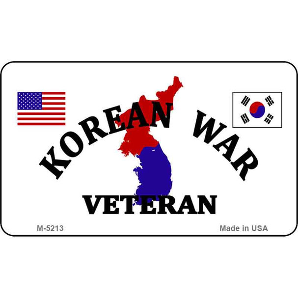 Korean War Veteran Wholesale Novelty Metal Magnet