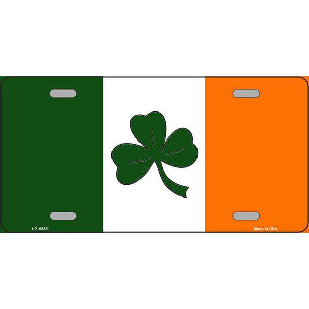 Shamrock Irish Flag Wholesale Metal Novelty License Plate