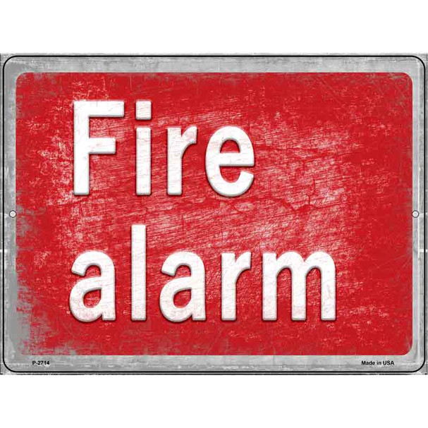 Fire Alarm Wholesale Novelty Metal Parking Sign