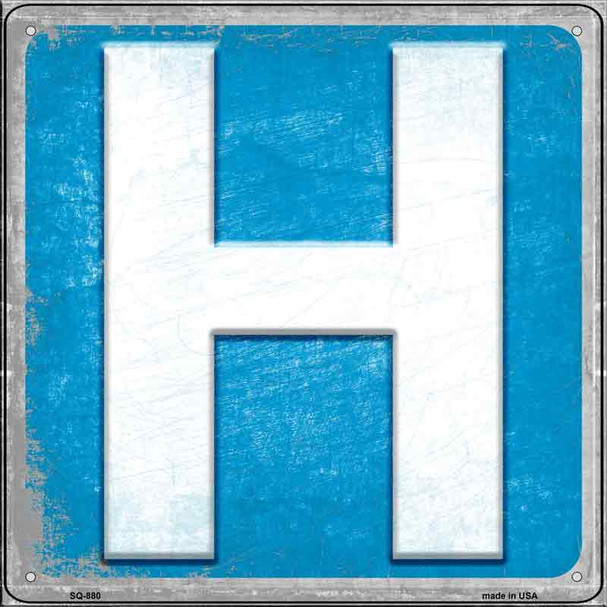 Hospital Wholesale Novelty Metal Square Sign