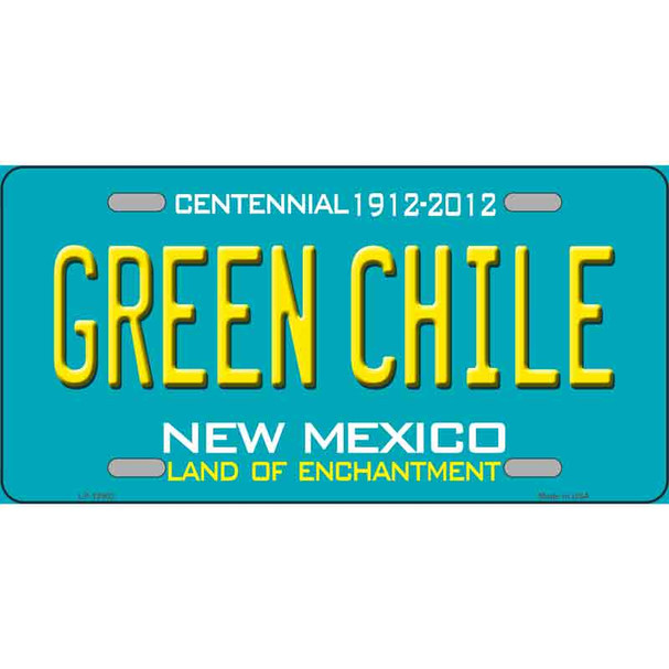 Green Chile New Mexico Green Wholesale Novelty Metal License Plate