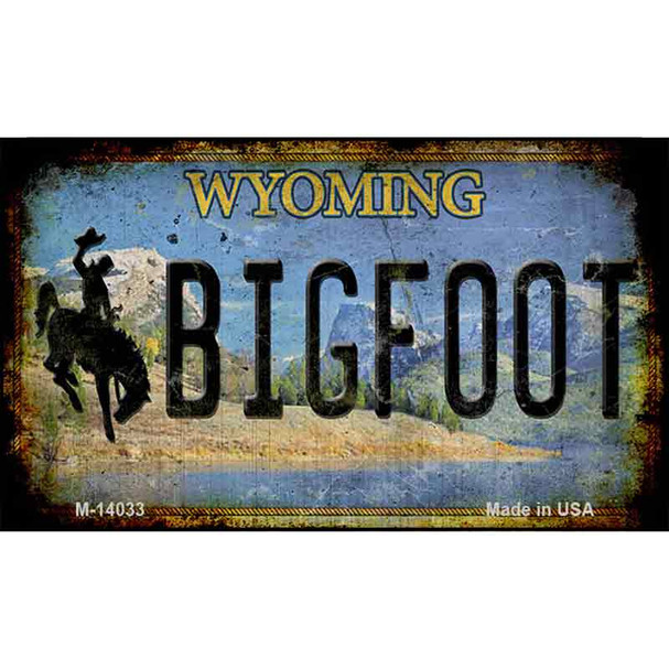 Bigfoot Washington Wholesale Novelty Metal Magnet