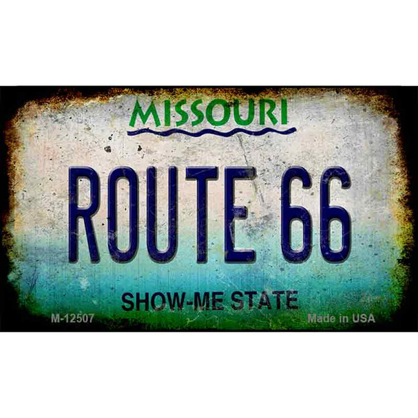 Route 66 Missouri Wholesale Novelty Metal Magnet M-12507