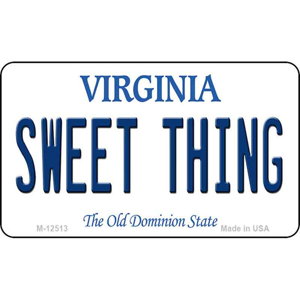 Sweet Thing Virginia Wholesale Novelty Metal Magnet M-12513