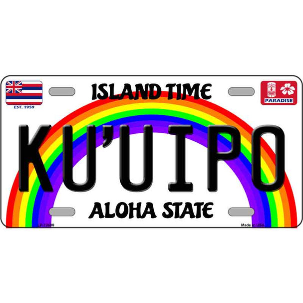 Ku Uipo Hawaii Wholesale Novelty Metal License Plate