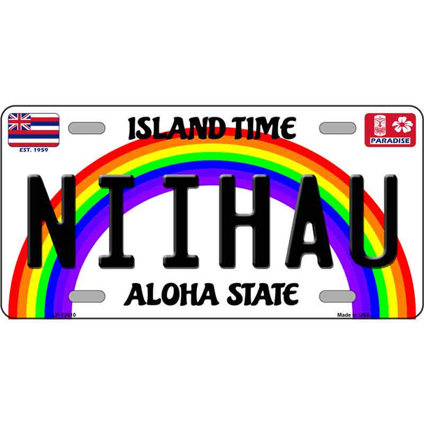 Niihau Hawaii Wholesale Novelty Metal License Plate
