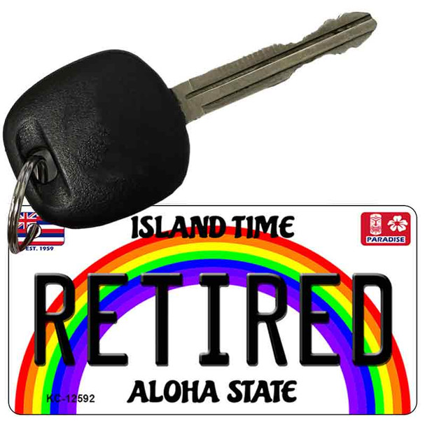 Retired Hawaii Wholesale Novelty Metal Key Chain