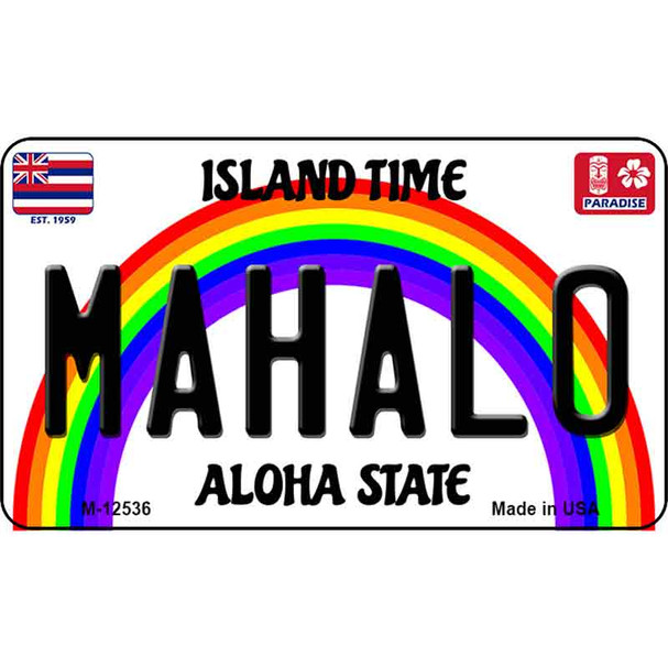 Mahalo Hawaii Wholesale Novelty Metal Magnet M-12536