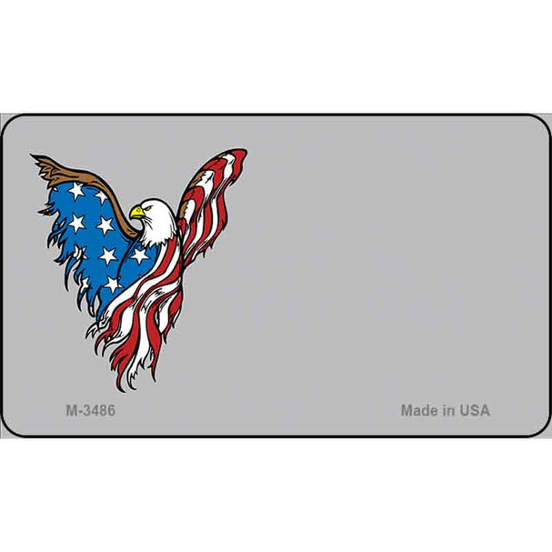 American Eagle Offset Wholesale Novelty Metal Magnet M-3486