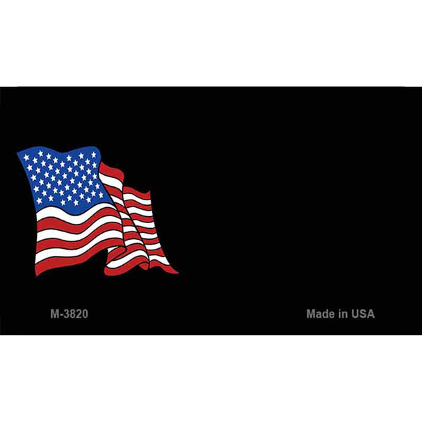 American Flag Offset Wholesale Novelty Metal Magnet M-3820