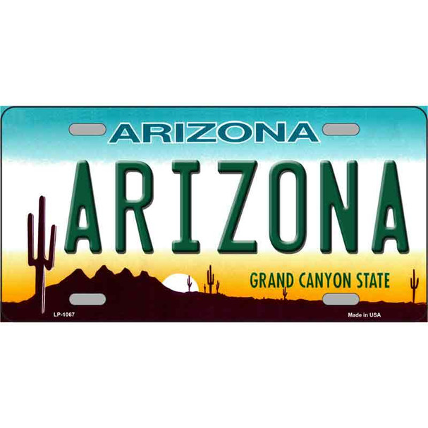 Arizona Novelty Wholesale Metal License Plate