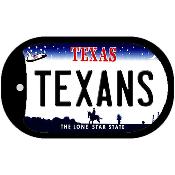 Texans Texas Wholesale Novelty Metal Dog Tag Necklace