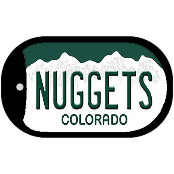 Nuggets Colorado Wholesale Novelty Metal Dog Tag Necklace