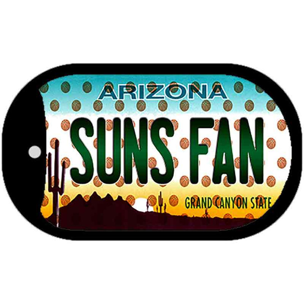Suns Fan Arizona Wholesale Novelty Metal Dog Tag Necklace DT-10871