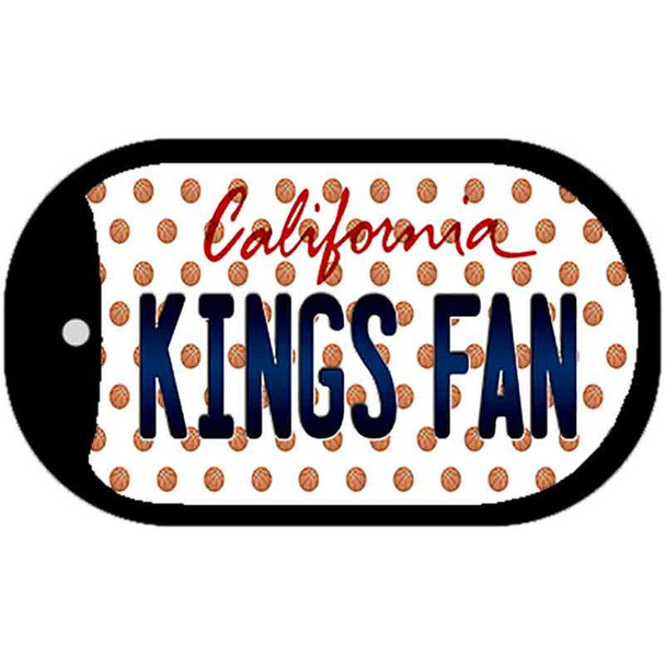 Kings Fan California Wholesale Novelty Metal Dog Tag Necklace DT-10873