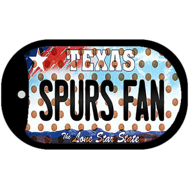 Spurs Fan Texas Wholesale Novelty Metal Dog Tag Necklace