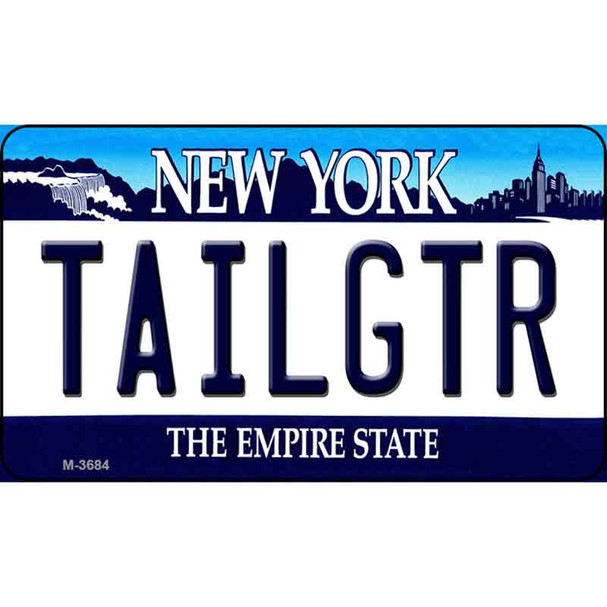 Tailgtr New York Wholesale Novelty Metal Magnet M-3684