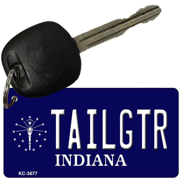 Tailgtr Indiana Wholesale Novelty Metal Key Chain