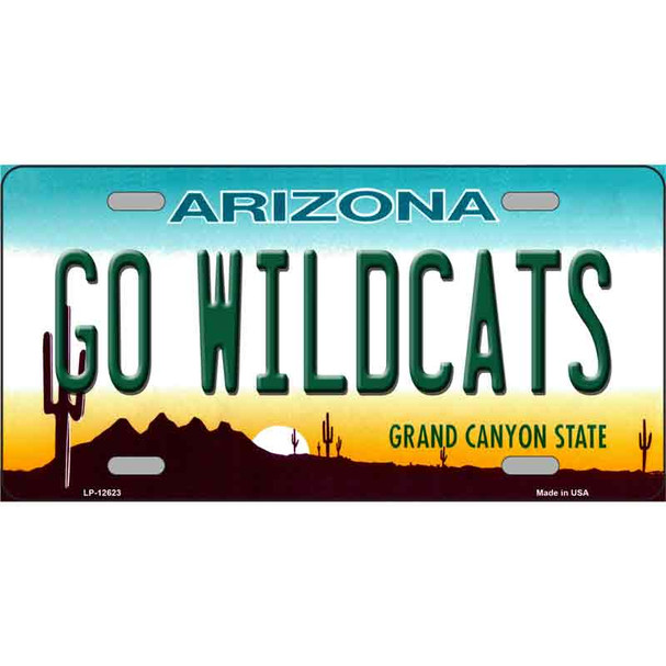 Go Wildcats Wholesale Novelty Metal License Plate