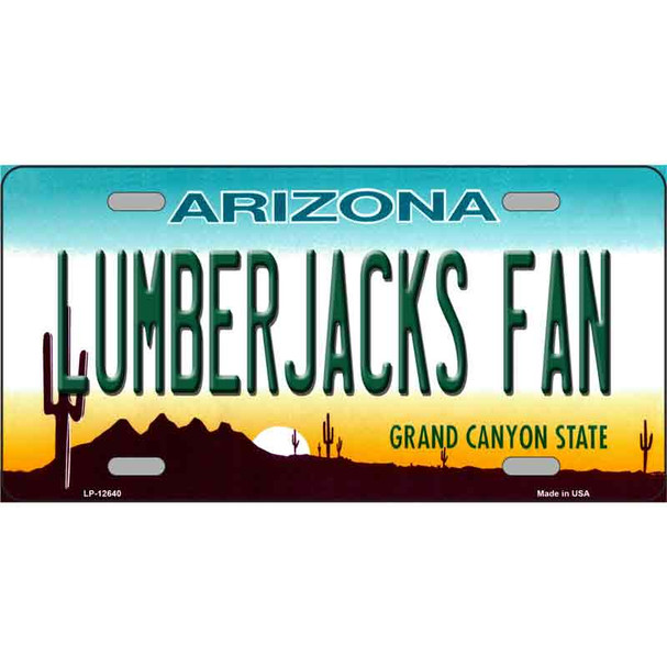 Lumberjacks Fan Wholesale Novelty Metal License Plate