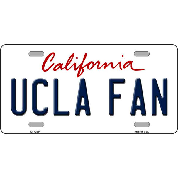 UCLA Fan Wholesale Novelty Metal License Plate