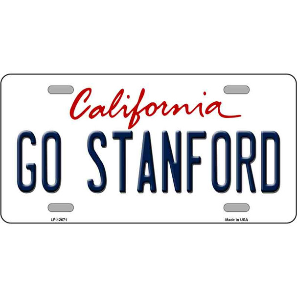 Go Stanford Wholesale Novelty Metal License Plate