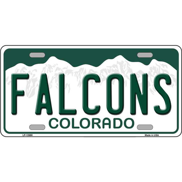 Falcons Wholesale Novelty Metal License Plate