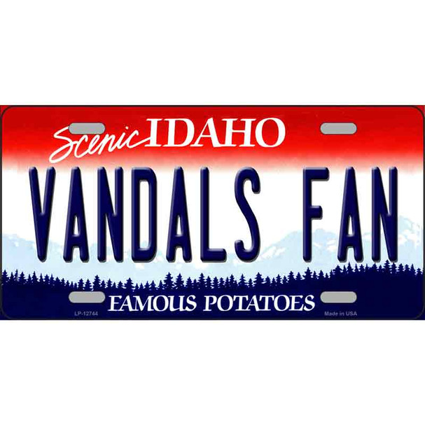 Vandals Fan Wholesale Novelty Metal License Plate