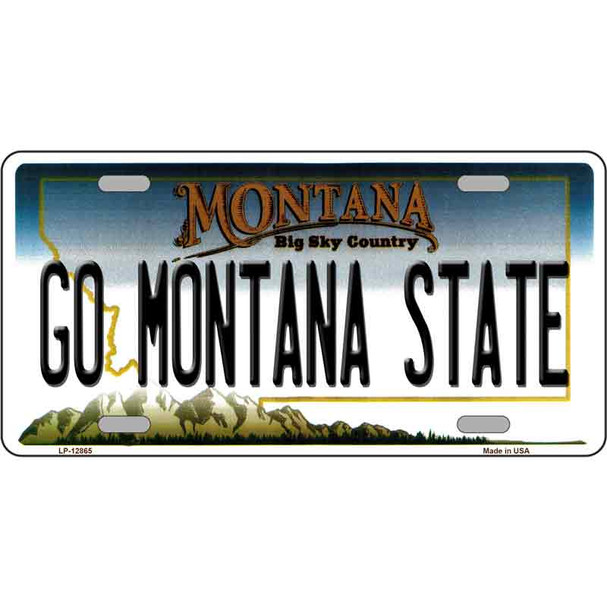 Go Montana State Wholesale Novelty Metal License Plate