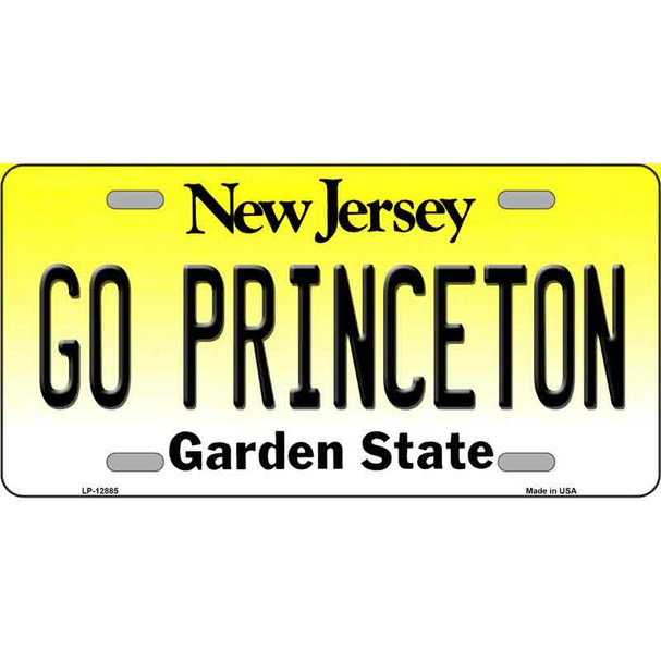 Go Princeton Wholesale Novelty Metal License Plate